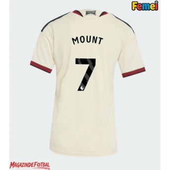 Manchester United Mason Mount #7 Tricou Fotbal Replică 2026-27 Femei Treilea